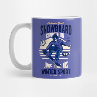 Snowboard jump Mug